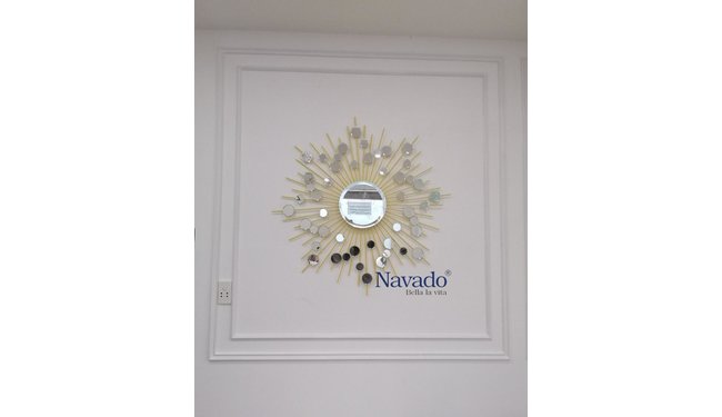 High-class furniture with mirrors