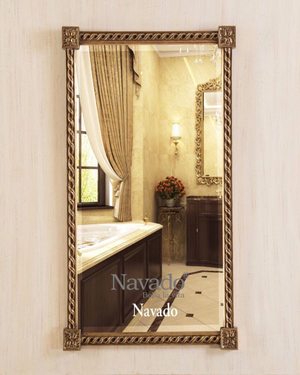 Johnson Neoclassical Living Room Mirror