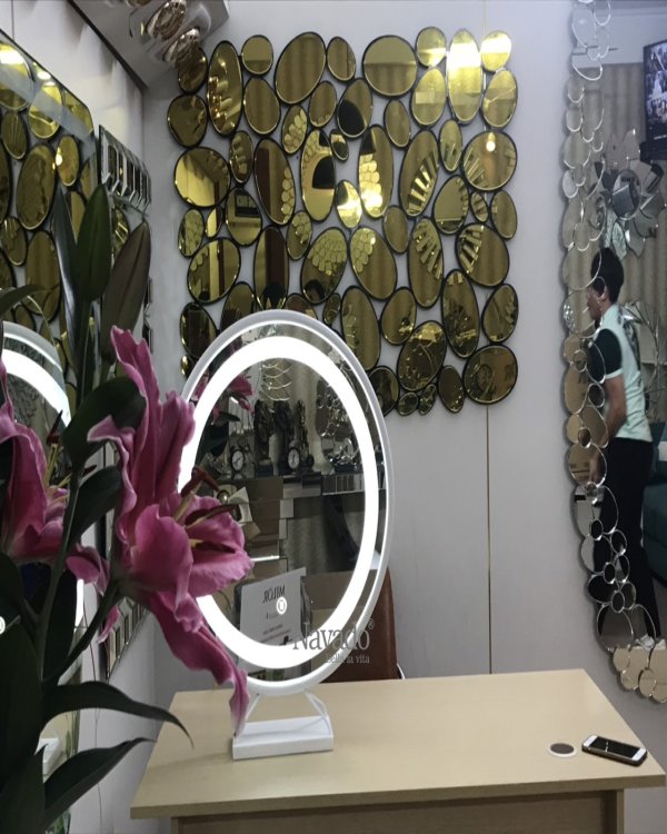 Luxury Butterfly Art Bedroom Mirror