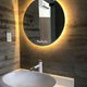 The High-end Led Ellipse Bathroom Mirror