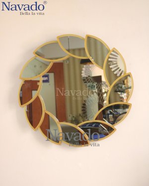 Lacos Gold Living Room Mirror