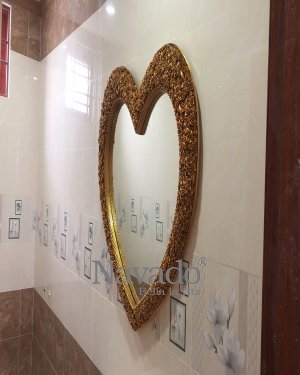 The Heart Hanging Wall Mirror