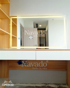 MAKEUP MIRROR FRAME WITH LED 68 X 80CM