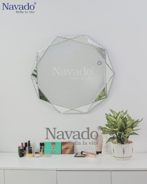 CRYSTAL MAKEUP MIRROR WITH LUXURY STYLE