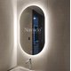 WALL OVAL LED BATHROOM WITH MODERN STYLE