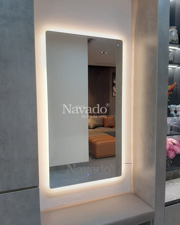 LED RECTANGLE MAKEUP MIRROR FOR GIRLS