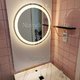 WALL DECOR MODERN RECTANGLE BATHROOM MIRROR WITH LED STYLE
