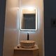 ART LED BATHROOM MIRROR DECORATE FOR HOUSE