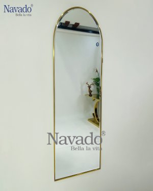 WALL DECOR HOUSE BY FULL BODY MIRROR WITH METAL FRAME