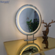 LED ROUND MAKEUP MIRROR FOR BEDROOM