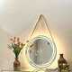 WALL HANGING MAKEUP MIRROR LED LIGHT ROUND SHAPE