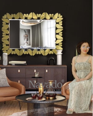 Decoration wall mirror for living room