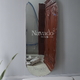 Beveled edge full length living room mirror