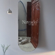 Beveled edge full length living room mirror