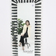 Full-length wall-mounted mirrors with artistic mosaics