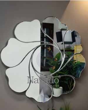 Mimosa living room wall decoration mirror sample