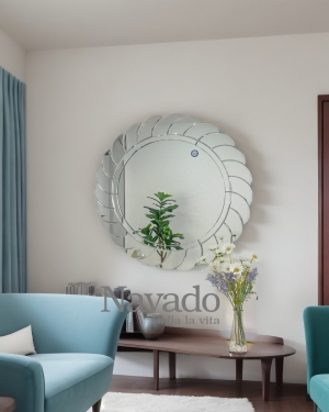 Wall art deco antique wall mirrors decorative large 31.5"x31.5" ornate wall mirror