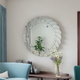 Wall art deco antique wall mirrors decorative large 31.5"x31.5" ornate wall mirror