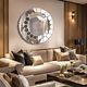 Milano living room wall decoration mirror model