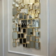 Design decorative wall mirrors according to size