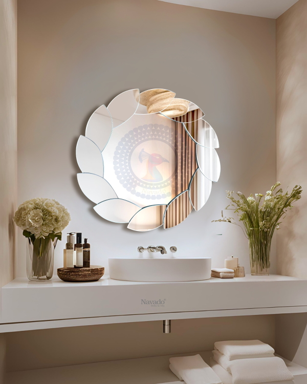 Lacos high-end decorative wall mirror for living room