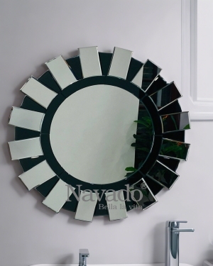 SARAH MODERN ART DECOR HOUSE MIRROR STYLE