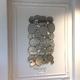 High-end living room decorative wall mirror model NUT