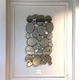 High-end living room decorative wall mirror model NUT