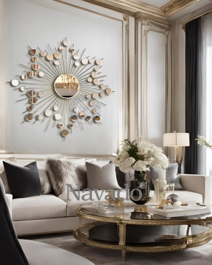 Hebes handmade living room wall decoration mirror NAV 2201