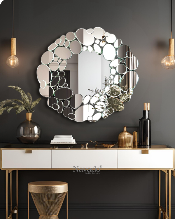 Artistic bathroom wall mirror Queen NAV 2029 NT