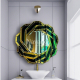 Round Artistic Mirror for Bathroom Decoration Spider NAV 2004 NT