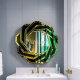 Round Artistic Mirror for Bathroom Decoration Spider NAV 2004 NT