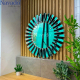 Round art mirror for bathroom decoration Mystery NAV 2010 NT 