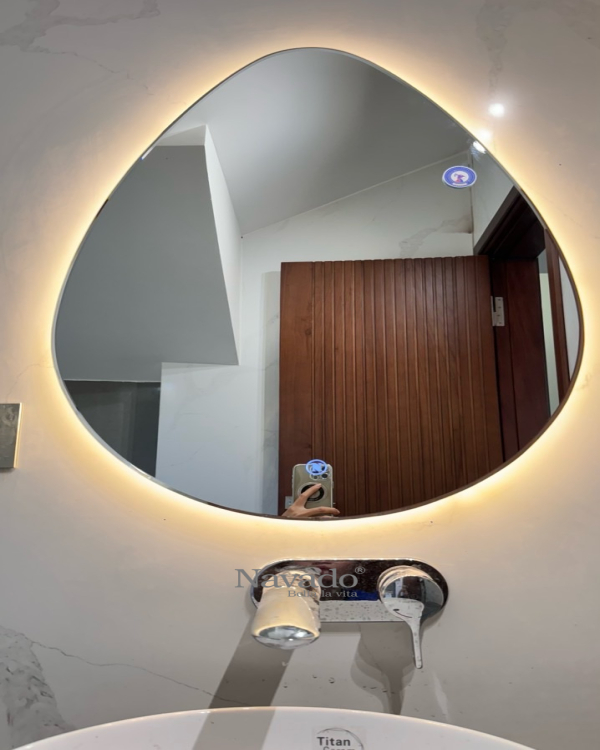 Wall mounted led mirror Water Drop NAV 1115 