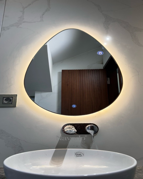 Wall mounted led mirror Water Drop NAV 1115 