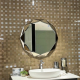 Bathroom wall decorative mirror Crystal NAV 2096D 