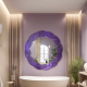 Round decorative wall art bathroom mirror Stella NAV 2038 