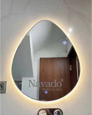 Wall mounted led mirror Water Drop NAV 1115 