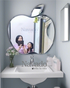  Bathroom wall art mirror Apple NAV 610