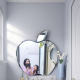  Bathroom wall art mirror Apple NAV 610