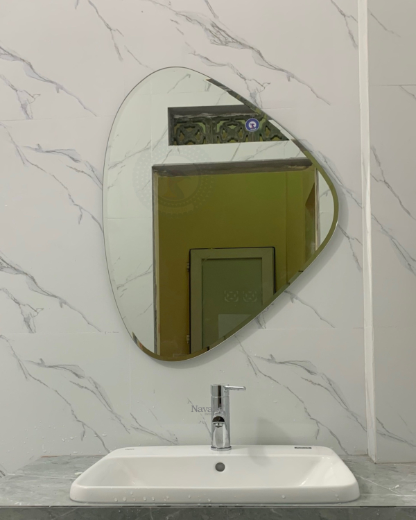 Artistic Beveled Wall-mounted Bathroom Mirror NAV 312 