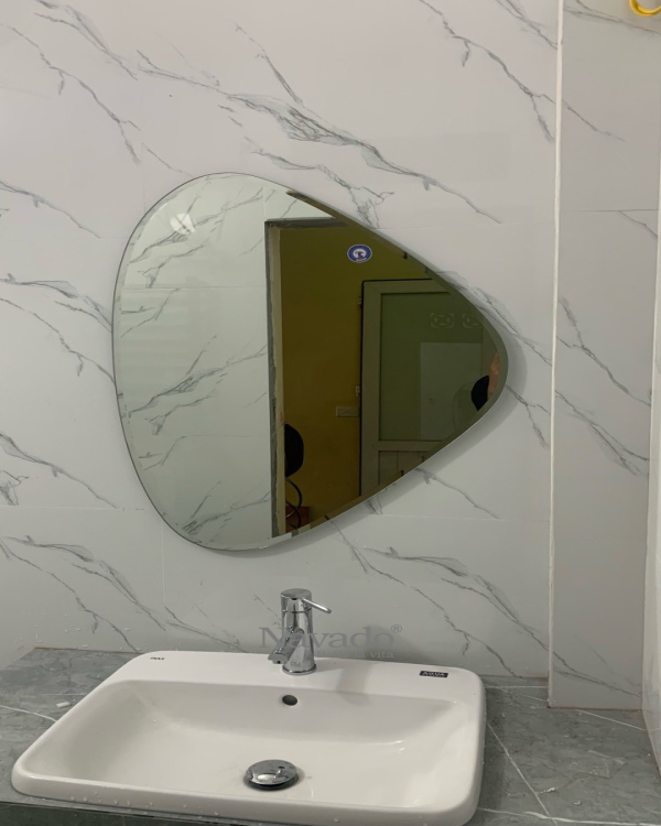 Artistic Beveled Wall-mounted Bathroom Mirror NAV 312 