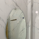 Artistic egg-shaped wall-mounted bathroom mirror NAV 314 