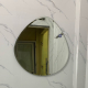 Artistic Beveled Stone Wall Mounted Bathroom Mirror NAV 313 