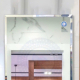 Rectangular beveled edge bathroom wall mirror NAV 103B