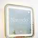 Rectangular Tabletop Vanity Mirror metal led  NAV 3031