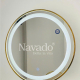 Round tabletop Vanity Mirror art  NAV 3017 IN