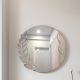 Hand made leaf-shaped vanity mirror NAV 2039