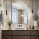 Rectangular beveled edge bathroom wall mirror NAV 103B