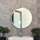 Beveled round bathroom mirror NAV 108